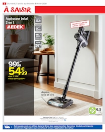 Offre Aspirateur dans le catalogue Carrefour Market du moment à la page 2