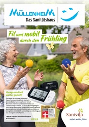 Sanitätshaus Müllenheim GmbH Prospekt: "Fit und mobil durch den Frühling", 6 Seiten, 13.03.2024 - 31.05.2024