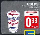 Ayran im EDEKA Prospekt Ayran von Hayran im aktuellen EDEKA Prospekt für 0,33 €