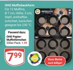 Muffinbackform Angebote von OHO bei GLOBUS Salzgitter für 1,99 €