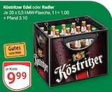 Edel Angebote von Köstritzer bei GLOBUS Gera für 9,99 €
