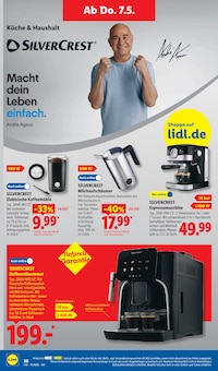 Kaffeevollautomat im Lidl Prospekt "LIDL LOHNT SICH" mit 74 Seiten (Hildesheim)