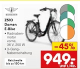Z510 Damen E-Bike Angebote von Zündapp bei Netto Marken-Discount Delmenhorst für 949,00 €
