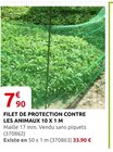 Rural Master La Roche-Chalais - Promo Filet de protection contre les animaux Promo Filet de protection contre les animaux à 7,90 € dans le catalogue Rural Master à La Roche-Chalais