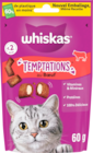 Friandises Temptations Au Boeuf Pour Chat Adulte Whiskas dans le catalogue Auchan Hypermarché