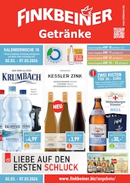 Finkbeiner Prospekt für Fischach mit 10 Seiten Finkbeiner Prospekt für Fischach: "DIE DURSTSTRECKE ENDET HIER", 10 Seiten, 02.03.2026 - 28.03.2026