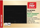 Table induction - DE DIETRICH dans le catalogue Copra