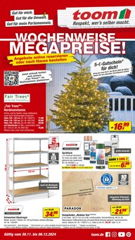 Weihnachtsbaum im toom Baumarkt Prospekt "Respekt, wer's selber macht." mit 12 Seiten (Buxtehude)