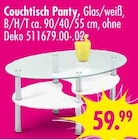 Aktuelle Wohnzimmertisch Angebote bei SB Möbel Boss in Duisburg Aktuelles Couchtisch Panty Angebot bei SB Möbel Boss in Duisburg ab 59,99 €