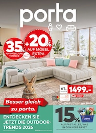 Ecksofa Angebot im aktuellen porta Möbel Prospekt auf Seite 1