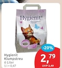Klumpstreu von Hygienit für 2,79 € bei budni im Angebot Klumpstreu von Hygienit im aktuellen budni Prospekt