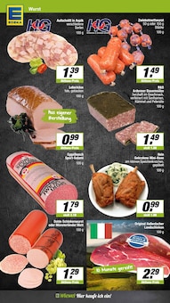Wurst im EDEKA Prospekt "Aktuelle Angebote" mit 13 Seiten (Münster)