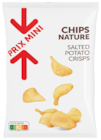 Chips nature prix mini en promo chez U Express Chips nature prix mini dans le catalogue U Express