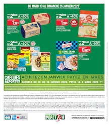 Offre Fromage râpé dans le catalogue Supermarchés Match du moment à la page 20