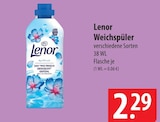 Weichspüler im Angebot bei famila Nordost in Langenhagen Weichspüler Angebote von Lenor bei famila Nordost Langenhagen für 2,29 €