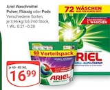 Waschmittel Pulver im Angebot bei GLOBUS in Oberhausen Waschmittel Pulver Angebote von Ariel bei GLOBUS Oberhausen für 16,99 €