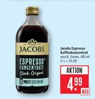 Espresso Kaffeekonzentrat Angebote von Jacobs bei Marktkauf Göppingen für 4,99 €