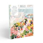 Peinture Au Numéro Petit Pinceau - Flower Market Par Zaze Art  - 24,5 X 32,5 Cm - La Petite Épicerie - La Petite Épicerie dans le catalogue Cultura