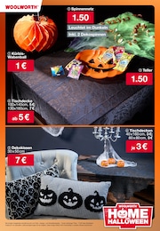 Woolworth Tischdecke im Prospekt 