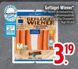 Geflügel-Wiener im Angebot bei EDEKA in Friedrichshafen Geflügel-Wiener Angebote bei EDEKA Friedrichshafen für 3,19 €