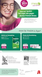 mea - meine apotheke Prospekt für Ravensburg: "Unsere August-Angebote", 4 Seiten, 01.08.2025 - 31.08.2025
