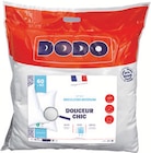 Lot de 2 oreillers Douceur Chic - DODO dans le catalogue Intermarché Super