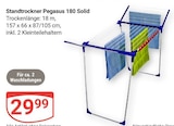 Standtrockner Pegasus 180 Solid im Angebot bei GLOBUS in Neustadt Standtrockner Pegasus 180 Solid Angebote bei GLOBUS Neustadt für 29,99 €