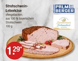 Strohschwein-Leberkäse von Palmberger im aktuellen V-Markt Prospekt für 1,29 €