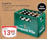 Pils im Angebot bei GLOBUS in Wenden Pils Angebote von Erzquell bei GLOBUS Wenden für 13,99 €