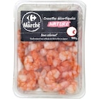 Crevettes décortiquées nature CARREFOUR Le Marché - NE PAS UTILISER - Carrefour à Colombes Crevettes décortiquées nature CARREFOUR Le Marché - NE PAS UTILISER en promo chez Carrefour Colombes à 2,99 €