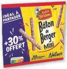 Baton Berger - JUSTIN BRIDOU en promo chez Super U Baton Berger - JUSTIN BRIDOU dans le catalogue Super U