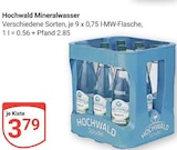 Mineralwasser von Hochwald im aktuellen GLOBUS Prospekt