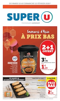 Catalogue Super U à Éragny cette semaine, valable du 10/02/2026 au 22/02/2026 Prospectus Super U à Éragny, "Super U", 28 pages de promos valables du 10/02/2026 au 22/02/2026