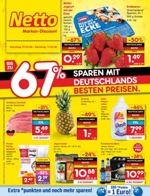 Schweinefleisch im Netto Marken-Discount Prospekt "Aktuelle Angebote" mit 61 Seiten (Bremerhaven)