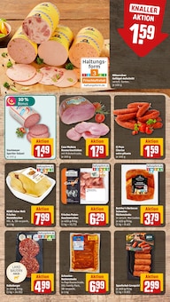 Wurst im aktuellen REWE Prospekt (Karlsruhe) Wurst im REWE Prospekt "Dein Markt" mit 16 Seiten (Karlsruhe)