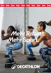 Aktueller Decathlon Prospekt mit Fahrradbekleidung, "Mehr Rabatt. Mehr Sport.", Seite 1