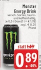 Aktuelles Energy Drink Angebot bei E center in Mönchengladbach ab 0,89 €