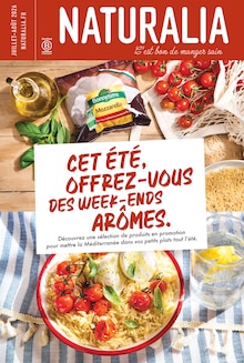 Première page du catalogue Magasins Bio