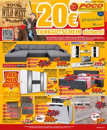 POCO Prospekt für Hünfeld mit 24 Seiten POCO Prospekt für Hünfeld: 20€ TANKGUTSCHEIN sichern!, 24 Seiten, 06.08.2022 - 12.08.2022