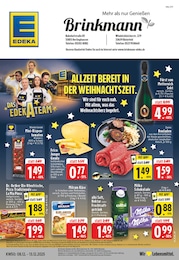EDEKA Prospekt: "Aktuelle Angebote", 30 Seiten, 08.12.2025 - 13.12.2025