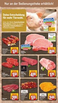 Schweinefleisch im REWE Prospekt "Dein Markt" mit 31 Seiten (Leipzig)