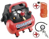 Compresseur compact 6 L - 1,5 cv, 230 V. - Quartz en promo chez Brico Dépôt Compresseur compact 6 L - 1,5 cv, 230 V. - Quartz dans le catalogue Brico Dépôt