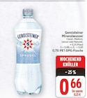 Mineralwasser von Gerolsteiner im aktuellen E center Prospekt