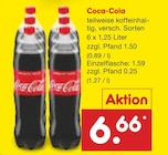 Coca-Cola im Angebot bei Netto Marken-Discount in Stuhr Coca-Cola Angebote von Coca-Cola bei Netto Marken-Discount Stuhr für 6,66 €