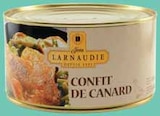 Confit de canard - JEAN LARNAUDIE en promo chez Intermarché Brest à 9,77 €