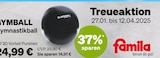 BLACKROLL  GYMBALL Gymnastikball Angebote bei famila Nordost Kiel für 24,99 €