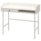 Schreibtisch weiß von HAUGA im aktuellen IKEA Prospekt für 99,00 €