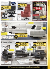 Couch im BRAUN Möbel-Center Prospekt in Rottenburg Aktueller BRAUN Möbel-Center Prospekt mit Couch, "Verlängert - wir feiern weiter!", Seite 7