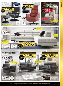 Sofa im aktuellen BRAUN Möbel-Center Prospekt (Freiburg (Breisgau)) Sofa im BRAUN Möbel-Center Prospekt "Verlängert - wir feiern weiter!" mit 16 Seiten (Freiburg (Breisgau))