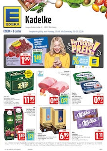 EDEKA Prospekt der KW 35 "Wir lieben Lebensmittel!" Aktueller EDEKA Prospekt "Wir lieben Lebensmittel!" Seite 1 von 40 Seiten